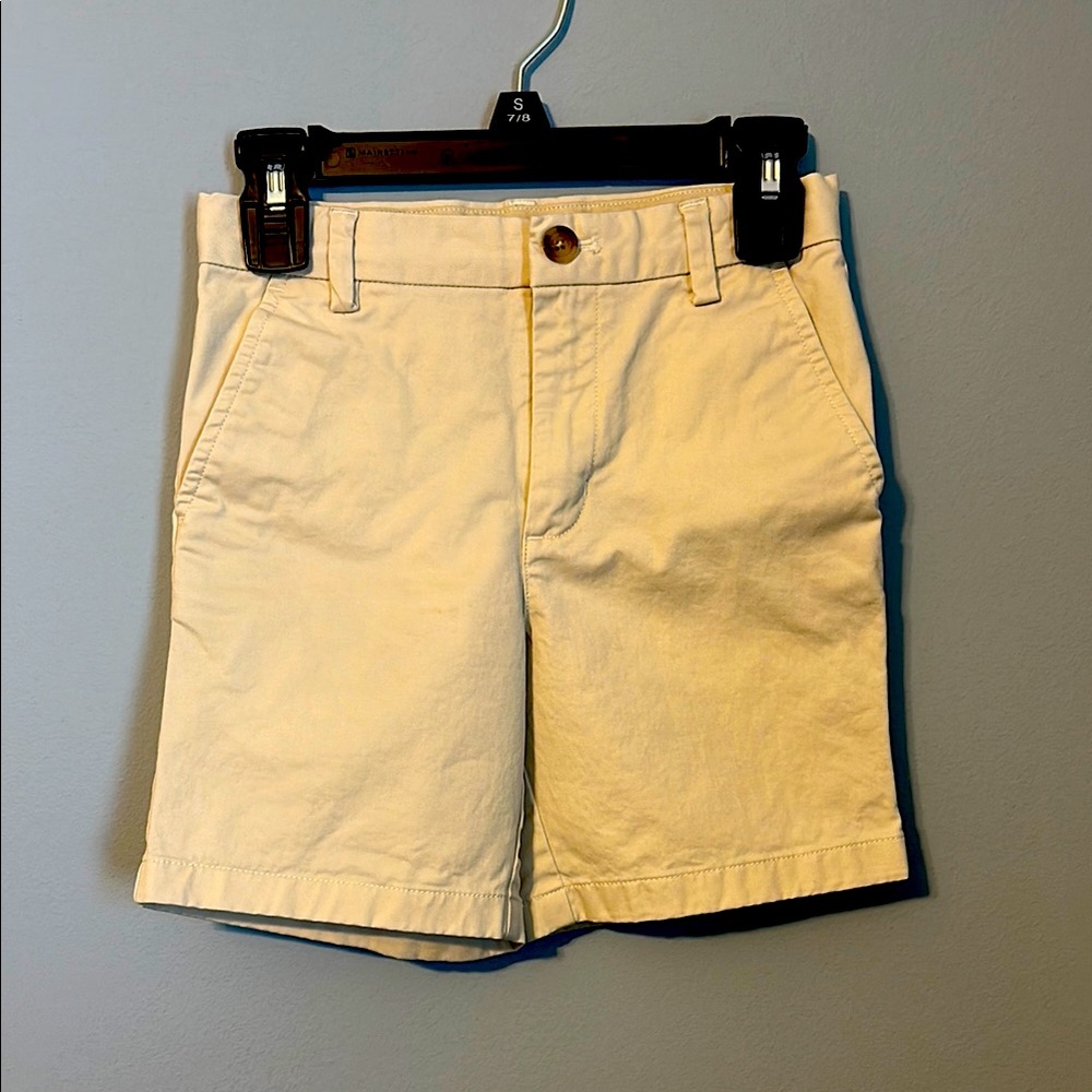 Vineyard Vines Cream Bermuda Shorts Classic Style